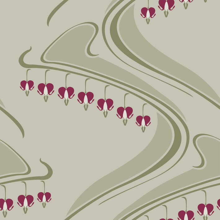 Florales Vektor Ornament Nr Art Nr 793 Art Nouveau Designmuster Und Ornamente Aus Einer Vergangenen Epoche Timeless Bildgalerie Berlintapete Individuelle Produktion Von Fototapeten Wallpaper On Demand Designtapeten Pictures