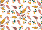Blätter - Vektor Ornamente mit Blatt-Motiven •  • Berlintapete