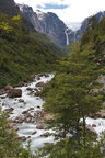 Wasserfälle • Wasser • Fototapeten • Berlintapete • Gletscher-Wasserfall (Nr. 6402)