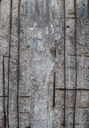Beton • Texturen • Fototapeten • Berlintapete • Reste der Berliner Mauer (Nr. 15318)
