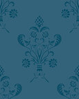 Cottage - klassisch gehaltene Designmuster und Ornamente • Trends • Designtapeten • Berlintapete • Romantisches Blumenmuster (Nr. 13140)
