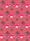 Alpine - Traditional Pattern Designs • Cultures • Design Wallpapers • Berlintapete • Pink Fuchsia Design Pattern (No. 13528)