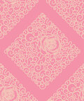 Cafe Paris - Pariser Chic der 20er Jahre • Trends • Designtapeten • Berlintapete • Pinkfarbenes Rosenornament (Nr. 13567)
