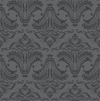 Monochrome - Ton in Ton Dekore zum neuen Einrichtungstrend • Trends • Designtapeten • Berlintapete • Dunkelgraues Gotik Muster (Nr. 13868)