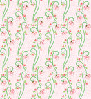 Mille Fleurs - Musterdesigns mit zierlichen Blüten • Floral • Designtapeten • Berlintapete • Design mit Schmetterlingen (Nr. 14037)