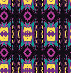 Latin - Latin American Patterns • Cultures • Design Wallpapers • Berlintapete • Abstract Vector Ornament (No. 14142)