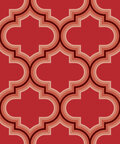 Grafisch - formenverschiedene Designmuster und Ornamente • Geometrisch • Designtapeten • Berlintapete • Marokko Fliesenmuster (Nr. 14647)
