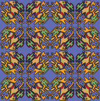 Latin - Latin American Patterns • Cultures • Design Wallpapers • Berlintapete • Abstract Ethno Pattern (No. 14252)