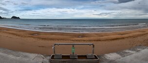 Northern Spain - Atlantic Coas • Water • Photo Murals • Berlintapete • Playa ZARAUTZ (No. 15667)