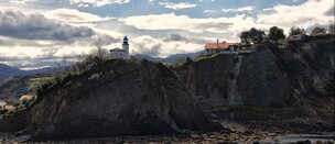 Nordspanien - Atlantikküste • Reportage • Fototapeten • Berlintapete • Orioko Itsasadarra-Leuchtturm (Nr. 15672)