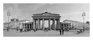 Ingo Friedrich (Airart) • Image gallery • Berlintapete • The Brandenburger gate/west page/Tiergarten (No. 7363)