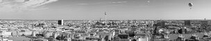 Berliner Fernsehturm • Architektur • Fototapeten • Berlintapete • Blick vom Tower (Nr. 9644)