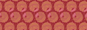 Blümchentapete • Floral • Designtapeten • Berlintapete • Kugelrosen rot (Nr. 3541)