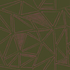 Grafisch - formenverschiedene Designmuster und Ornamente • Geometrisch • Designtapeten • Berlintapete • Dreiecke Vektor Ornament (Nr. 12924)