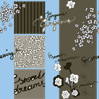 Mille Fleurs - Musterdesigns mit zierlichen Blüten • Floral • Designtapeten • Berlintapete • Nr. 13018