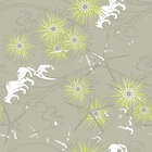 Asia - Pattern Designs from East Asia • Cultures • Design Wallpapers • Berlintapete • Chrysanthemum Floral Pattern (No. 13041)