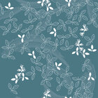 Stilisiert - vereinfachte Blumenmuster • Floral • Designtapeten • Berlintapete • Buschklee Vektor Ornament (Nr. 13042)