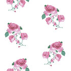 Mixed Bouquet - gemischte Blumenmuster und Ornamente • Floral • Designtapeten • Berlintapete • Wilde Rose Blumenmuster (Nr. 13101)