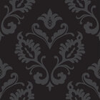 Black Silhouette - pastell- und dunkelfarbene Designmuster und Ornamente • Trends • Designtapeten • Berlintapete • Vektor Ornament in Schwarz (Nr. 13146)