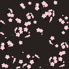 Mille Fleurs - Musterdesigns mit zierlichen Blüten • Floral • Designtapeten • Berlintapete • Kirschblütenzweige Vektormuster (Nr. 13151)