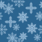 Winter - Designmuster für die kalte Jahreszeit • Seasonal • Designtapeten • Berlintapete • Schneekristall Vektor Ornament (Nr. 13167)