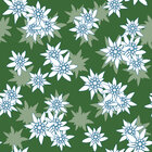 Alpine - Traditional Pattern Designs • Cultures • Design Wallpapers • Berlintapete • Edelweiss Vector Ornament (No. 13537)