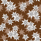 Alpine - Traditional Pattern Designs • Cultures • Design Wallpapers • Berlintapete • Edelweiss Floral Pattern (No. 13548)