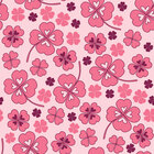 Stilisiert - vereinfachte Blumenmuster • Floral • Designtapeten • Berlintapete • Herzblatt Vektor Muster (Nr. 13558)