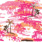Hawaii - Exotische Muster aus Polynesien • Kulturen • Designtapeten • Berlintapete • Palmen Vektor Ornament (Nr. 13870)