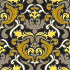 Opulent Era - prachtvolle Musterdesigns und Dekore • Trends • Designtapeten • Berlintapete • Opulentes Vektor Ornament (Nr. 14115)