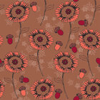 Makro Blüten - Musterdesigns mit großartigen Blüten • Floral • Designtapeten • Berlintapete • Fantasieblumen Muster (Nr. 14277)