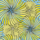 Makro Blüten - Musterdesigns mit großartigen Blüten • Floral • Designtapeten • Berlintapete • Abstraktes Rapportmuster (Nr. 14284)