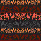 Streifenmuster - gestreifte Hintergrunddesigns • Geometrisch • Designtapeten • Berlintapete • baroque-stripes-dark (Nr. 14553)