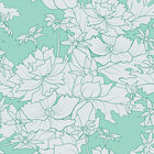 Makro Blüten - Musterdesigns mit großartigen Blüten • Floral • Designtapeten • Berlintapete • Florales Vintage Ornament (Nr. 13404)
