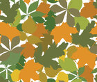 Blätter - Vektor Ornamente mit Blatt-Motiven • Floral • Designtapeten • Berlintapete • Blätterwald Musterdesign (Nr. 13936)
