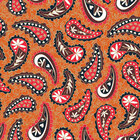 Oriental - seamless pattern designs and ornaments with intricate and ornate elements • Cultures • Design Wallpapers • Berlintapete • Classy Paisley Design Pattern (No. 13544)