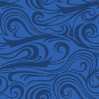 Marina Blue - Maritime Vektor Ornamente • Trends • Designtapeten • Berlintapete • Welliges Rapportmuster (Nr. 13615)