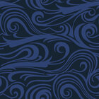 Marina Blue - Maritime Vektor Ornamente • Trends • Designtapeten • Berlintapete • Welliges Vektordesign (Nr. 13617)