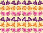 Asien - Fernöstliche Musterdesigns • Kulturen • Designtapeten • Berlintapete • Japanische Blüten Musterdesign (Nr. 13631)