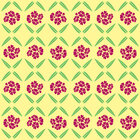 Mille Fleurs - Musterdesigns mit zierlichen Blüten • Floral • Designtapeten • Berlintapete • Sonniges Vintage Blumenmuster (Nr. 13744)