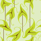 Blätter - Vektor Ornamente mit Blatt-Motiven • Floral • Designtapeten • Berlintapete • Wilde Blätter Designmuster (Nr. 13798)