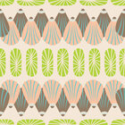 Hawaii - Exotic Patterns from Polynesia • Cultures • Design Wallpapers • Berlintapete • Shells Vector Ornament (No. 14261)