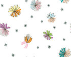 Mille Fleurs - Musterdesigns mit zierlichen Blüten • Floral • Designtapeten • Berlintapete • Romantisches Blumenmuster (Nr. 14364)