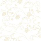 Mille Fleurs - Musterdesigns mit zierlichen Blüten • Floral • Designtapeten • Berlintapete • Florale Ornamente in Ecru (Nr. 13872)