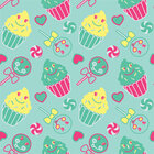 Eye Candy - Designmuster aus dem Vintage-Eissalon • Trends • Designtapeten • Berlintapete • Happy Desserts Designmuster (Nr. 13710)