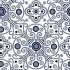 Kreise - Grafische Muster mit Kreisen • Geometrisch • Designtapeten • Berlintapete • Medaillon Vektor Ornament (Nr. 13858)