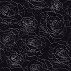 Mixed Bouquet - gemischte Blumenmuster und Ornamente • Floral • Designtapeten • Berlintapete • Weisse Rosen Designmuster (Nr. 13824)