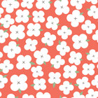 Stilisiert - vereinfachte Blumenmuster • Floral • Designtapeten • Berlintapete • Kirschblüten Musterdesign (Nr. 13890)
