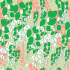 Blätter - Vektor Ornamente mit Blatt-Motiven • Floral • Designtapeten • Berlintapete • Bouganvilla Blumenmuster (Nr. 14188)