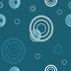 Marina Blue - Maritime Vektor Ornamente • Trends • Designtapeten • Berlintapete • Musterdesign mit Kreisen (Nr. 14238)